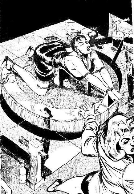 15P classic female dungeon bondage art