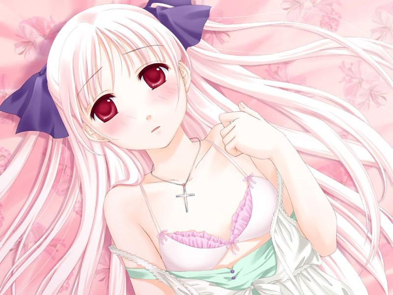20P Beautiful summer hentai teens with big breasts in bathing suits