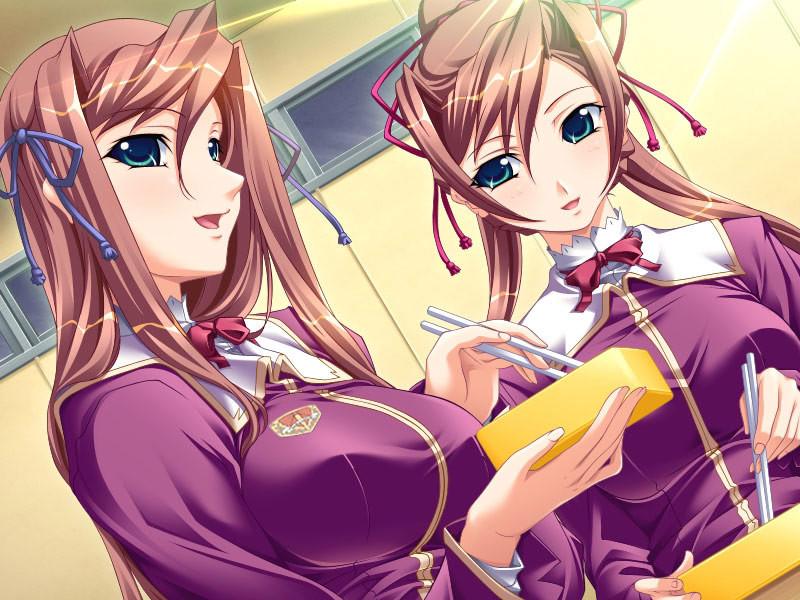 19P Cum loving hentai sisters with big breasts swallow down sperm
