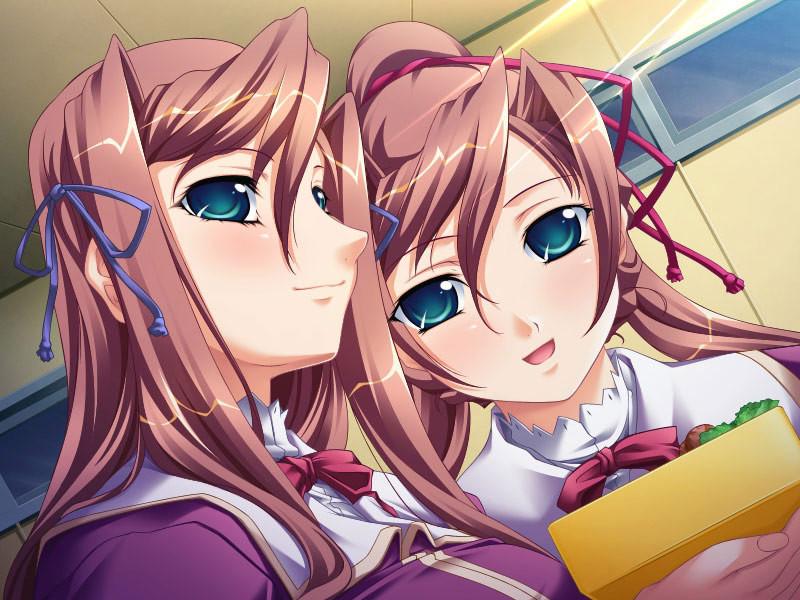 19P Cum loving hentai sisters with big breasts swallow down sperm