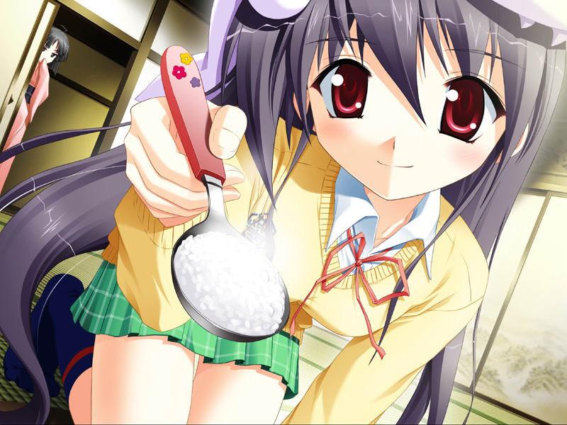 20P Petite hentai teens with plump titties love slurping up big cock