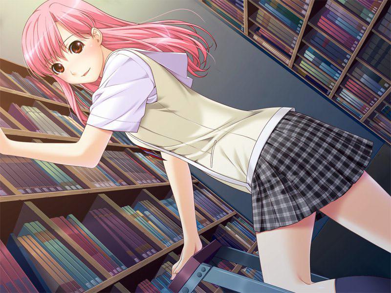 19P Beautiful pink and blue haired hentai sisters with big breasts