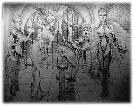 15P painful anal bdsm and dungeon art