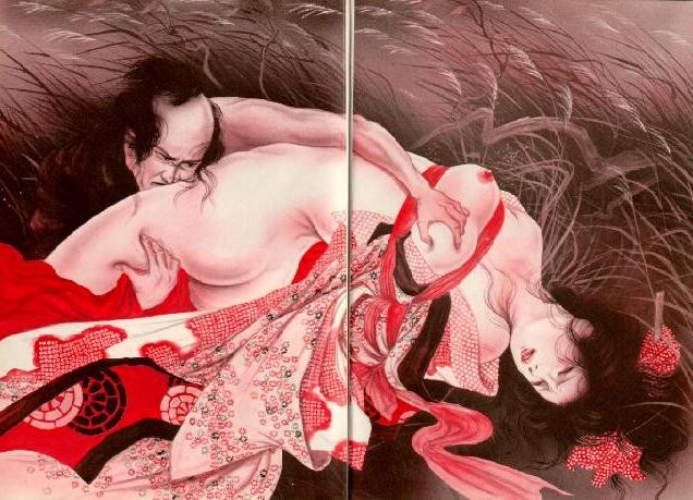 15P classic japanese female rope bondage