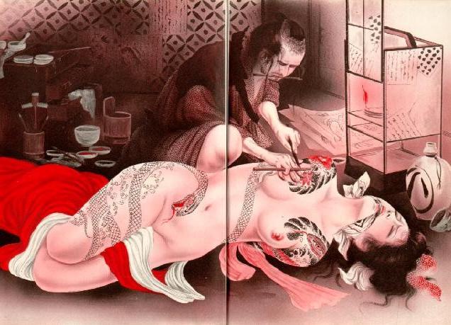 15P classic japanese female rope bondage