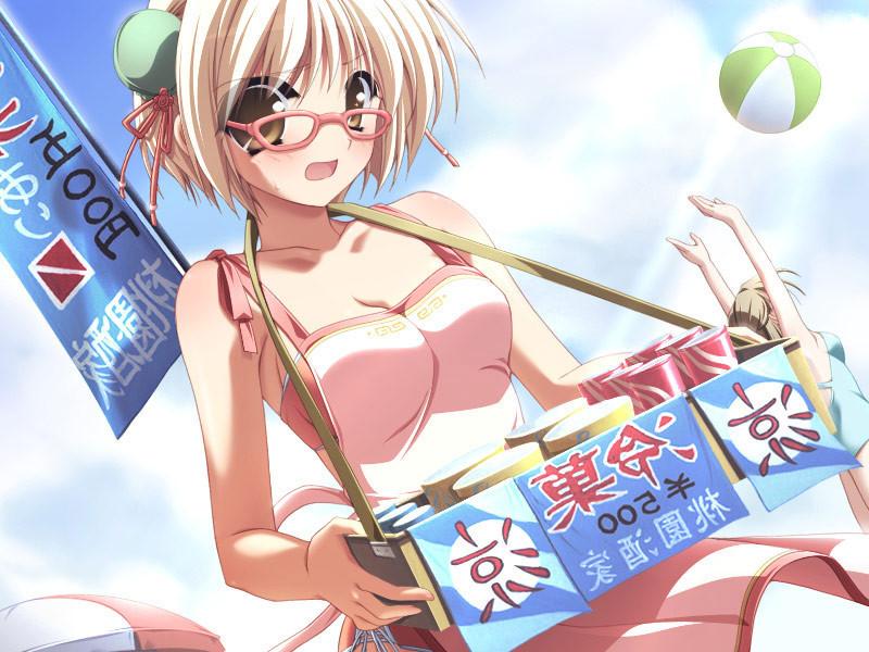 10P Summer brings hot hentai teens in shirt skirts and bathing suits
