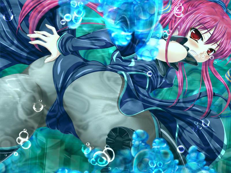 20P Slimey tentacle monsters attack hentai virgins with big breasts