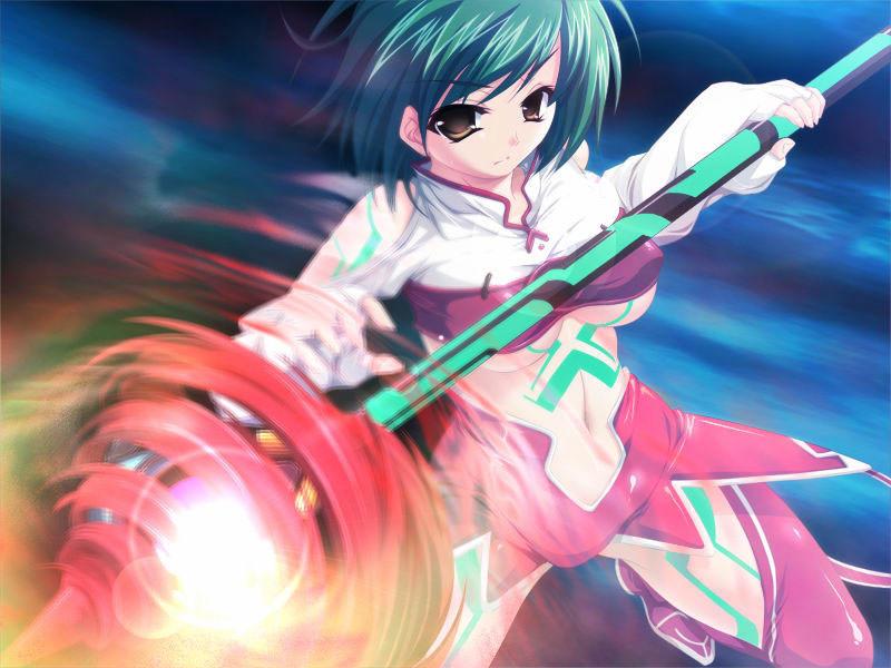 20P Slimey tentacle monsters attack hentai virgins with big breasts