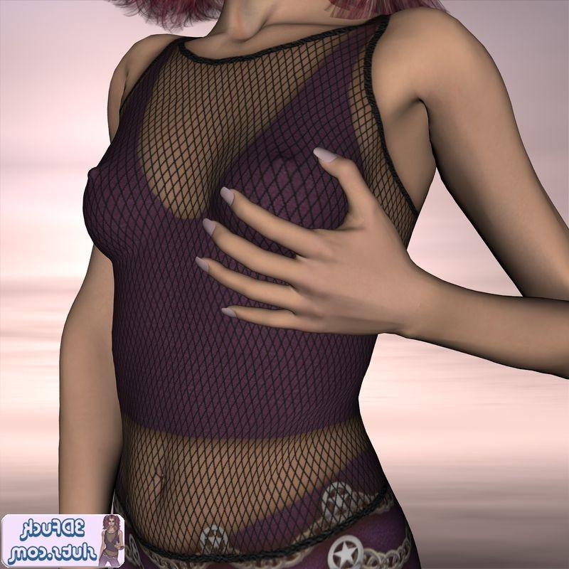 16P Redhead toon girl