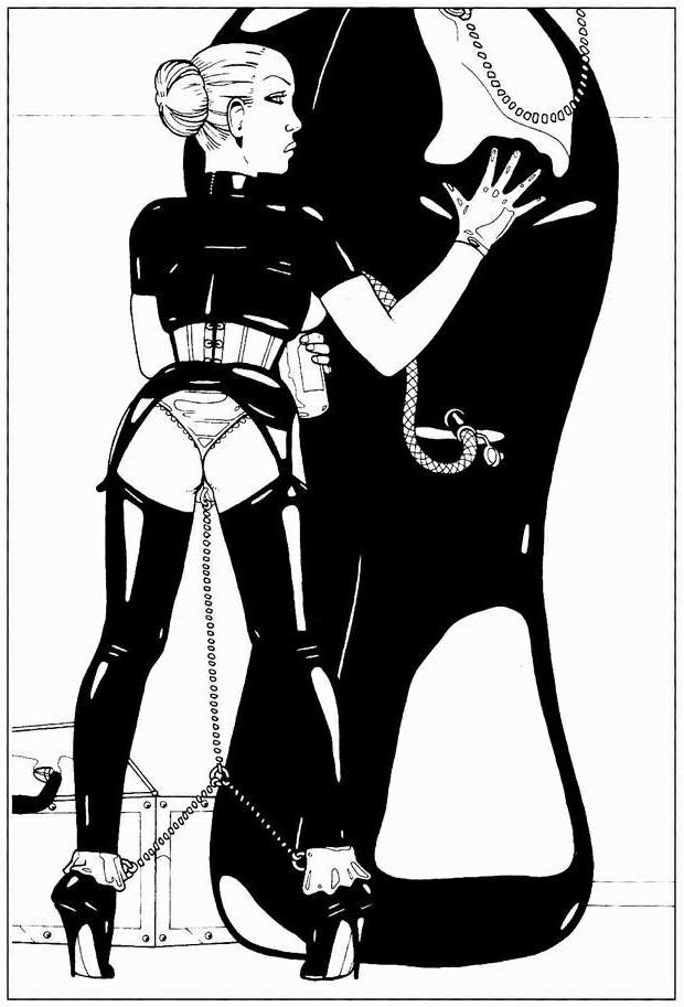 15P extreme and bizarre breast bondage art