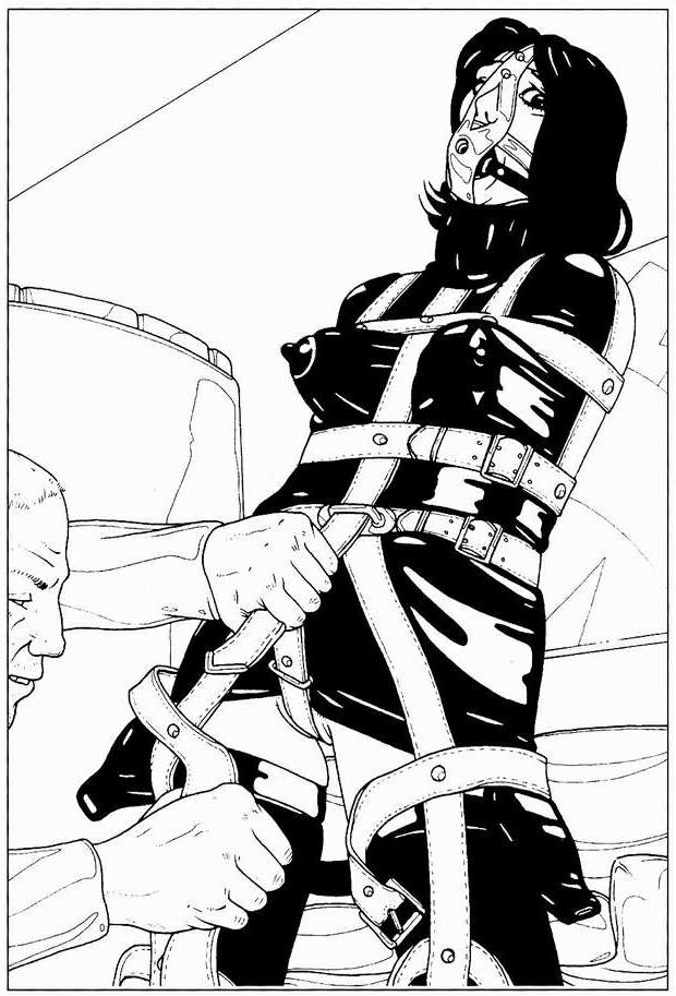 15P extreme and bizarre breast bondage art