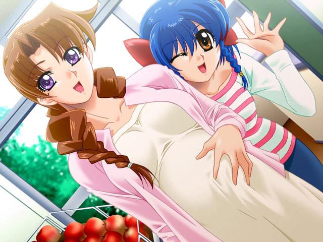 20P Sex hungry hentai mommys with big bouncy titties love sex