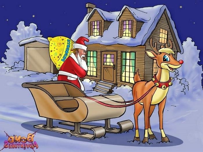 16P Christmas bondage with Bruce Bond