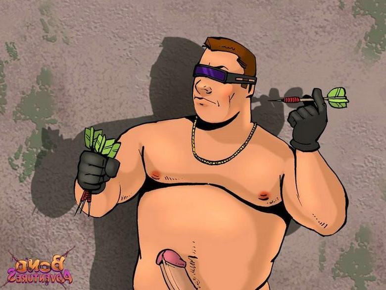15P Bondage cartoon sex with Bruce Bond