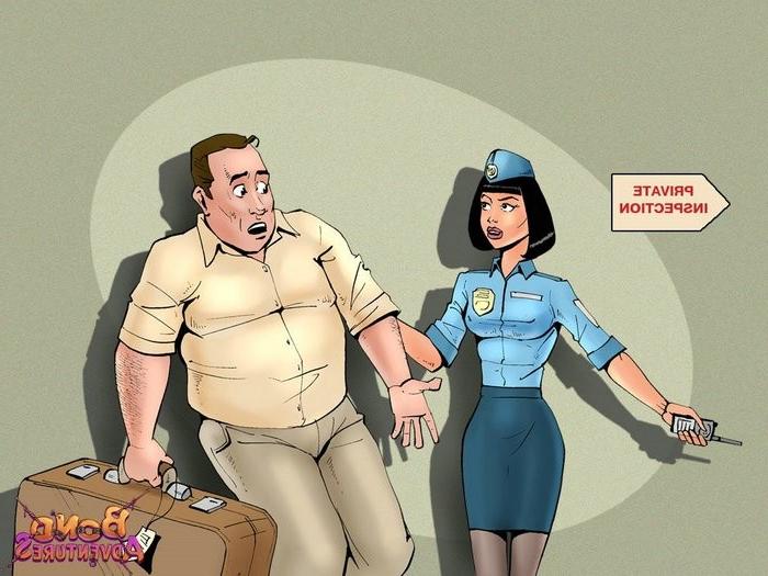 15P Bondage cartoon sex at dirty Airport