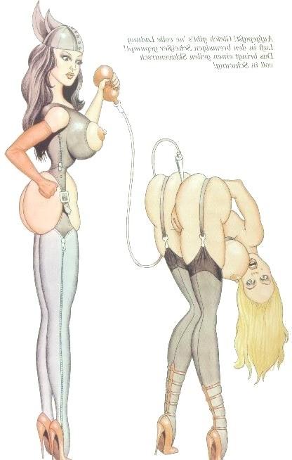 15P bizarre erotic female bdsm pain art