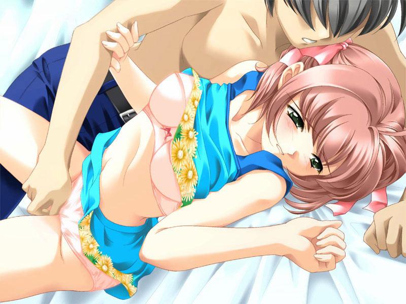 6P Summer time hentai teens enjoy their new tits and bathing suits