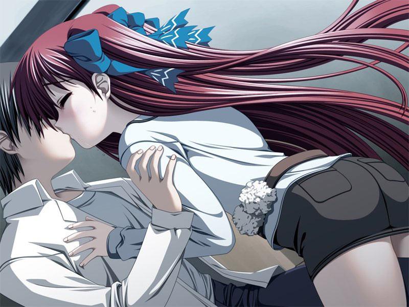 20P Cute hentai schoolgirls with short skirts and cotton panties