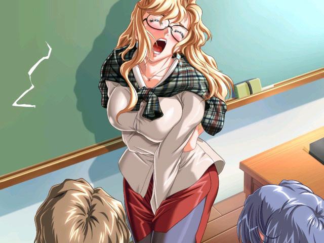 20P Mature hentai mistress with real big tits and a big white booty