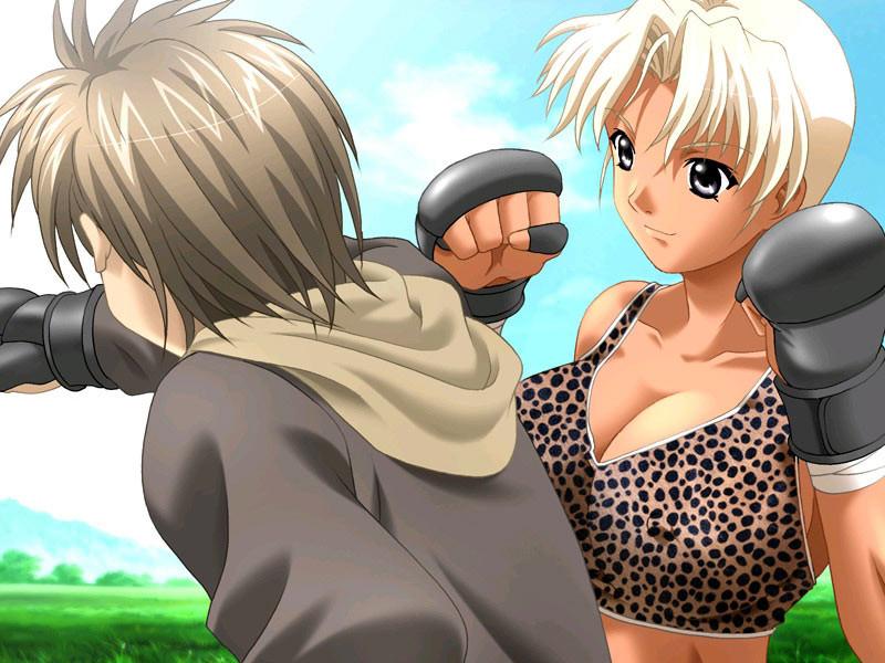 20P Big busty hentai bimbos love cum on their big nipples