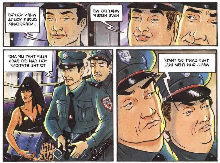 16P The maniac adult comics series