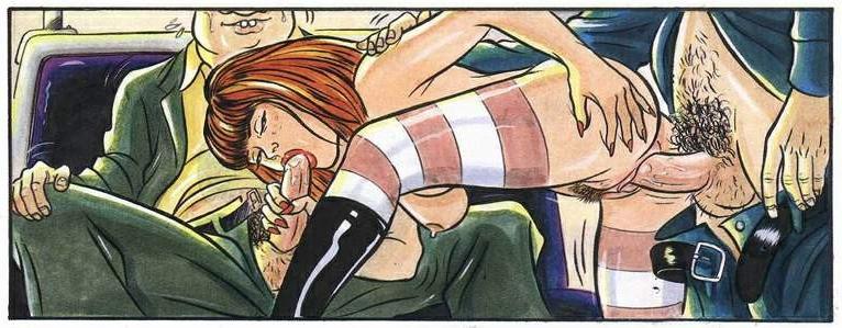 16P The maniac adult comics series