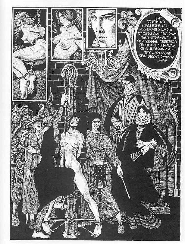 15P extremely cruel horror bondage comic