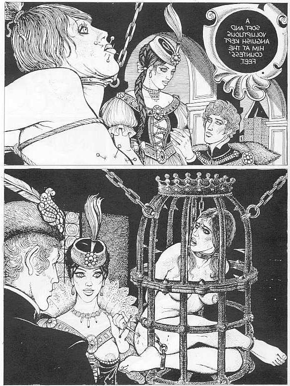 15P extremely cruel horror bondage comic