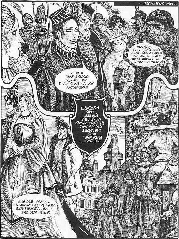 15P extremely cruel horror bondage comic