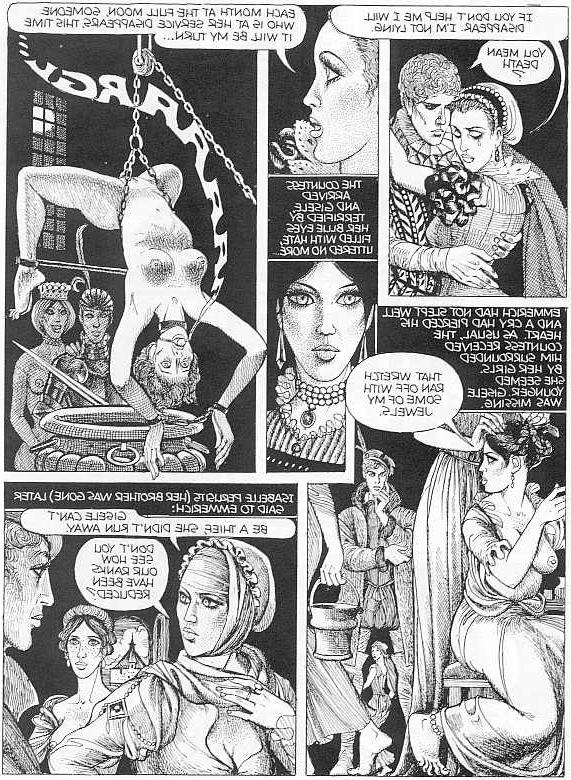 15P extremely cruel horror bondage comic
