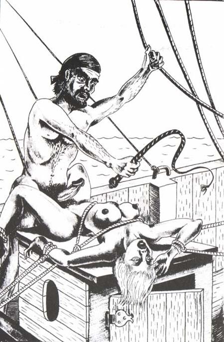 15P evil pirates force women to deepthroat