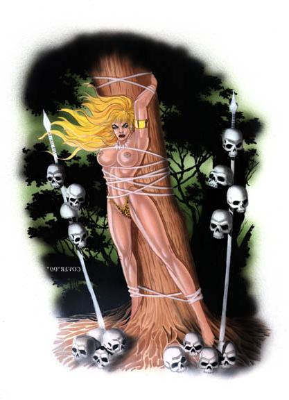 15P evil punishment and horror bdsm drawings