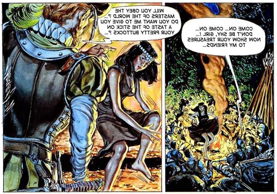15P captured jungle maiden forced anal sex