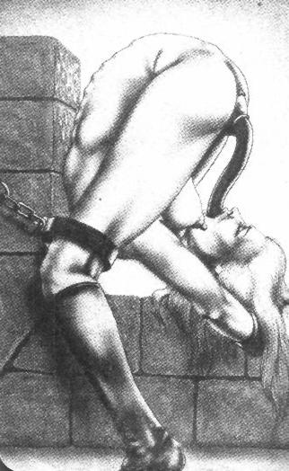 15P women tormented nipple rings pulled