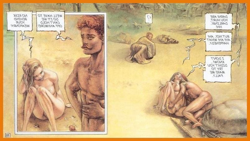 16P Nagarya science fiction adult comics