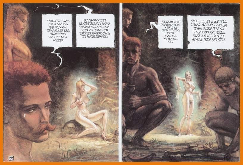 16P Nagarya science fiction adult comics