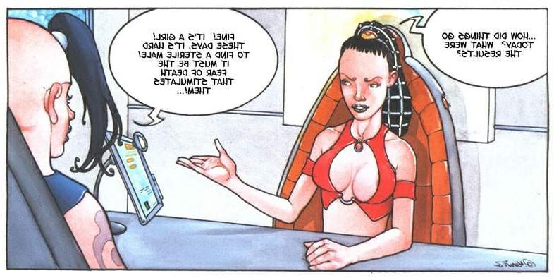 15P shaved head beautiful space ship sex