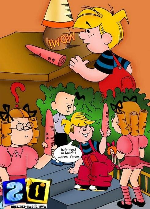 15P Dennis in porn cartoon comics