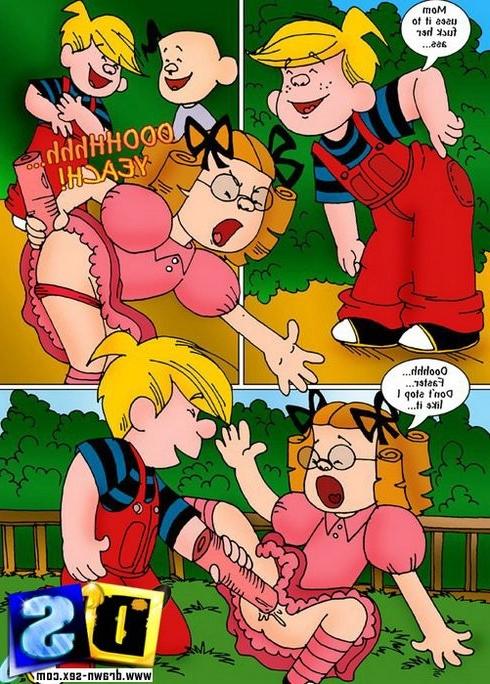 15P Dennis in porn cartoon comics