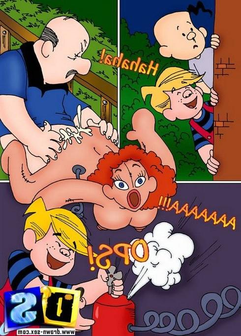 15P Dennis in porn cartoon comics