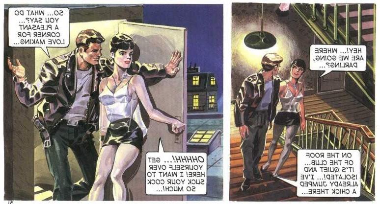16P Porn comics adventures of  widow