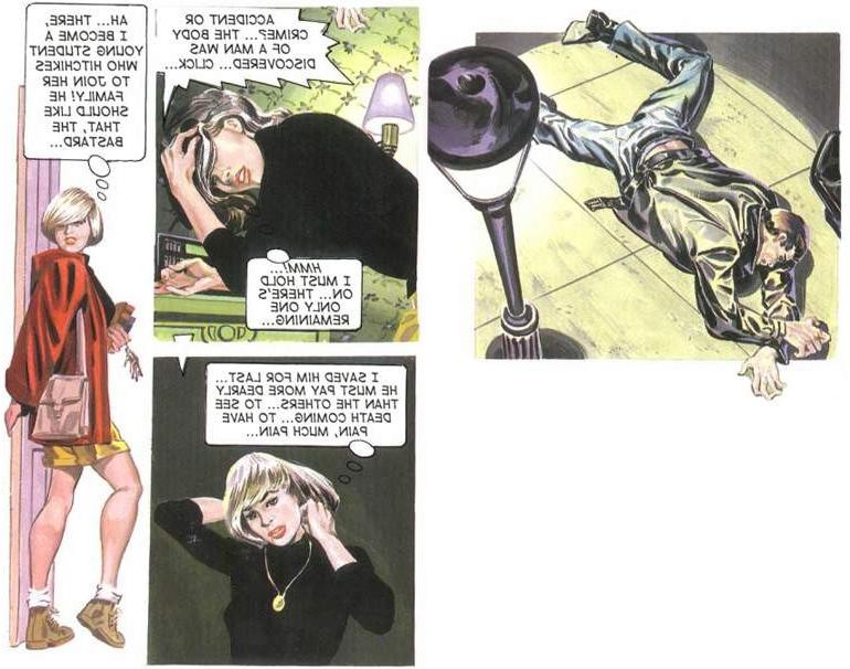 16P Porn comics adventures of  widow