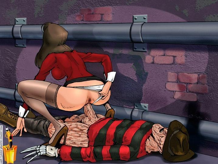 15P Fabulous porn cartoons with Angelina Jolie
