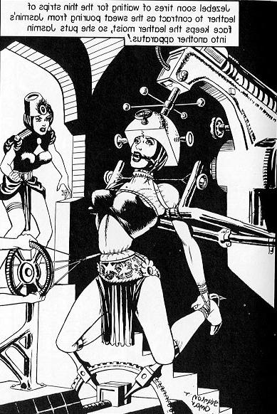 15P vintage female classic bondage art