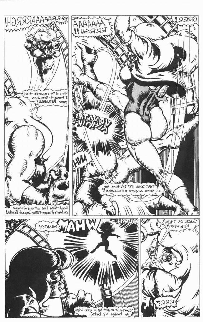 15P lesbian super women fighting sex