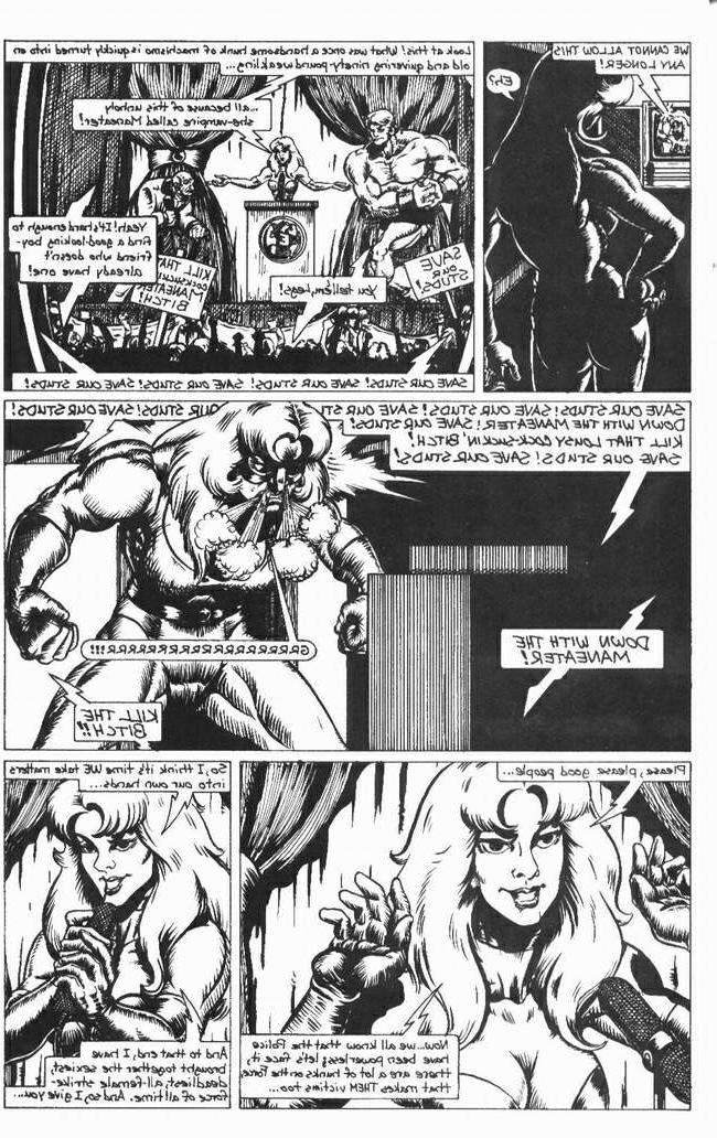 15P lesbian super women fighting sex