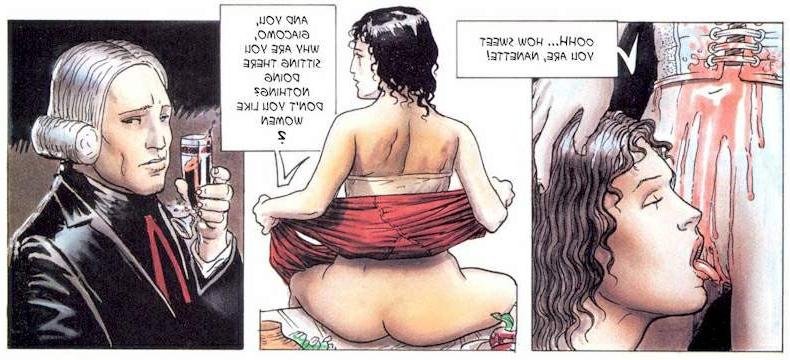 16P Casanova adult comics adventures
