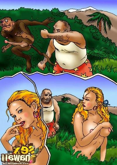 15P Obscene and raunchy cartoon sexual action in hawaii