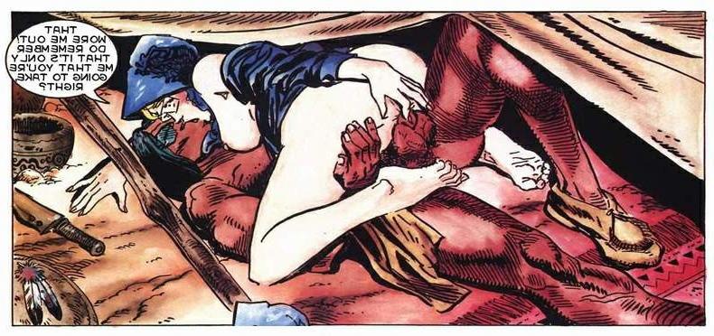 16P Western sex adult comics adventures