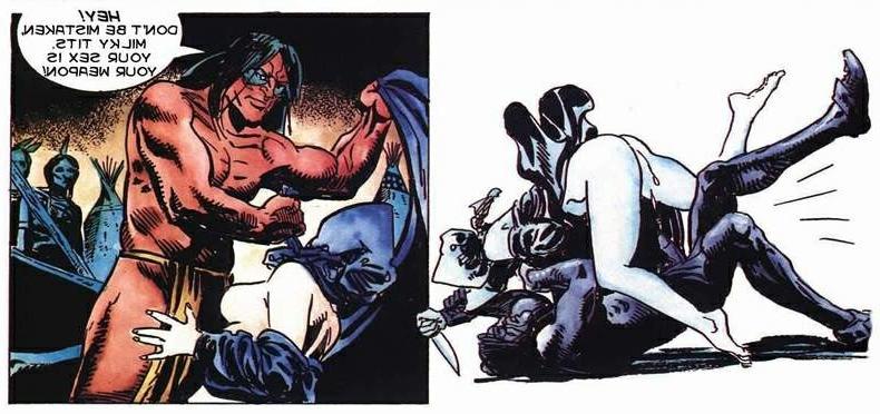 16P Western sex adult comics adventures
